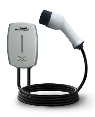 Customized Colors GB Standard AC Output Current 3.5kw/7kw EV Charger Station on Wall