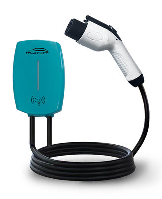 Customized Colors GB Standard AC Output Current 3.5kw/7kw EV Charger Station on Wall