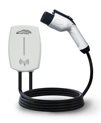 Customized Colors GB Standard AC Output Current 3.5kw/7kw EV Charger Station on Wall