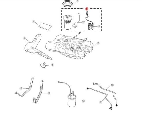 MG 5 I5 Gasoline Engine Hydraulic Pump with UNIVERSAL Engine Code 10138599 OE NO