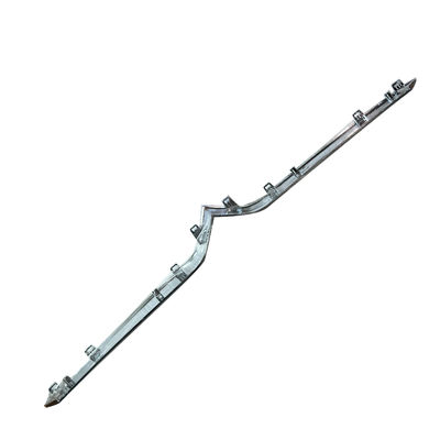 Fit for Tesla MODEL X Silver ABS Middle Net Bright Strip 1047022-00-C Car Accessories