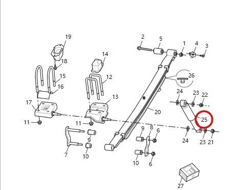 2019- Maxus T60/T70/T90 Car Rear Shock Absorber Steel Suspension C00061454 C00303638